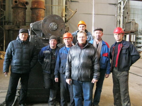 Ремонт ротора среднего давления № 1900 турбины К-800-240-5 ст.№2 Пермской ГРЭС